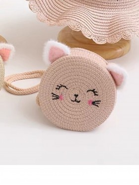 Crochet Mini Bag W/ Cat Ears